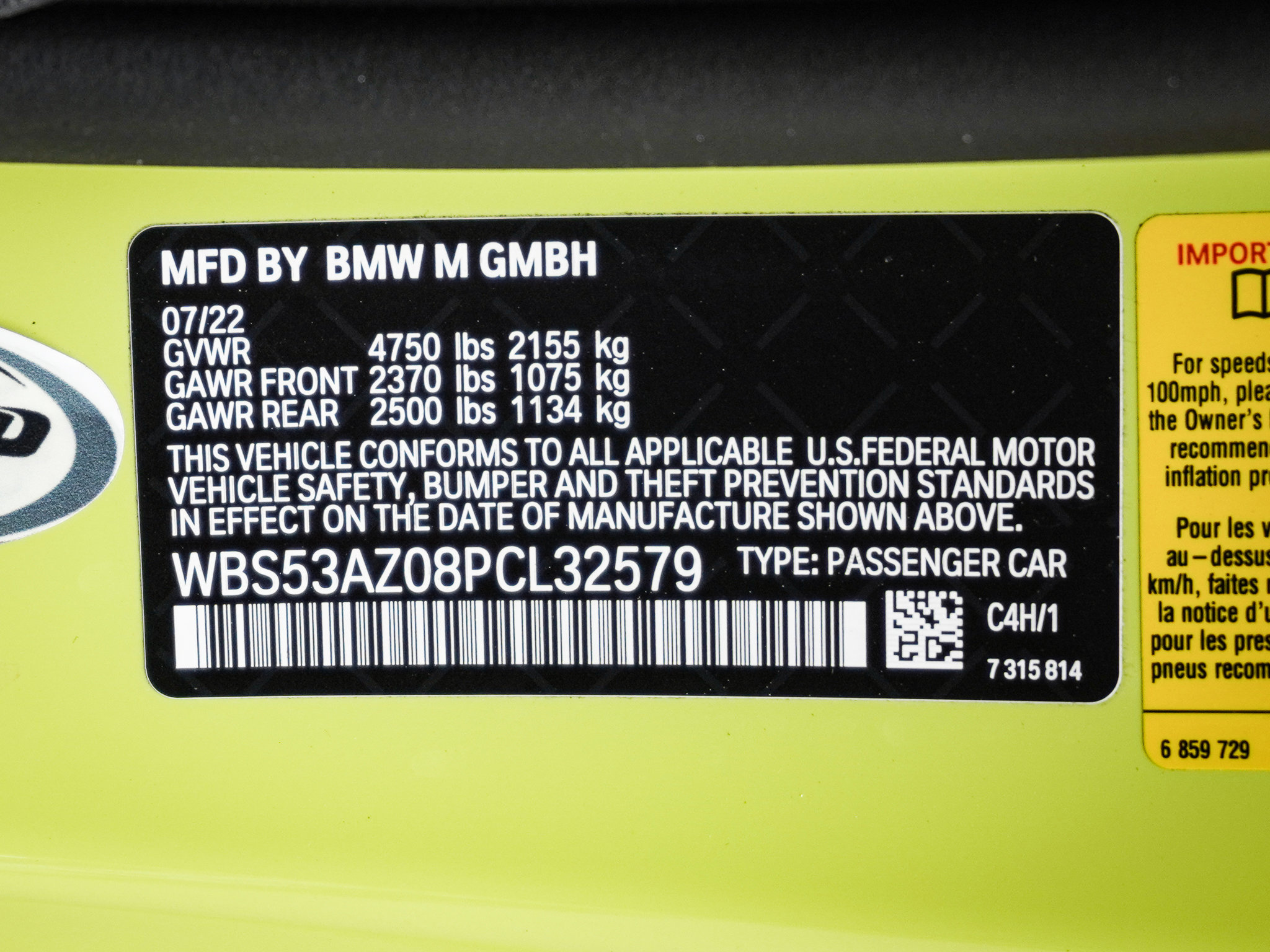 Used 2023 BMW M4 Coupe w/ Executive Package RWD image 36