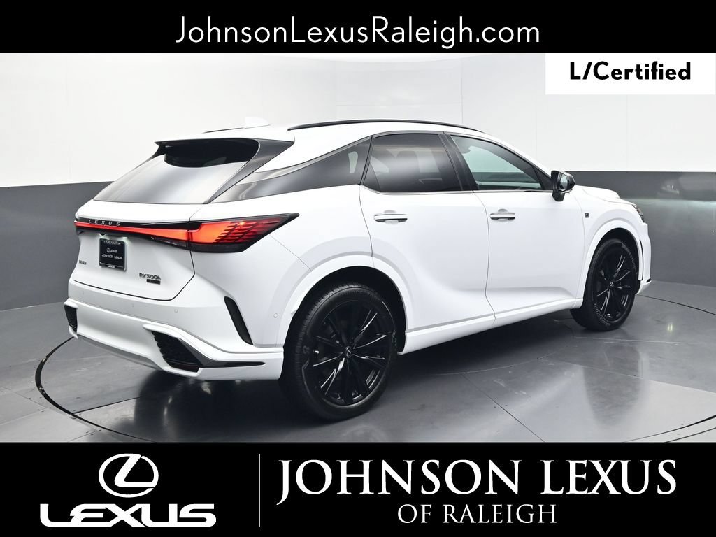 Certified 2025 Lexus RX 500h F Sport w/ Convenience Package AWD/4WD image 9