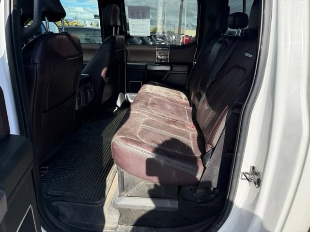 Used 2017 Ford F350 Platinum w/ Platinum Ultimate Package AWD/4WD image 14