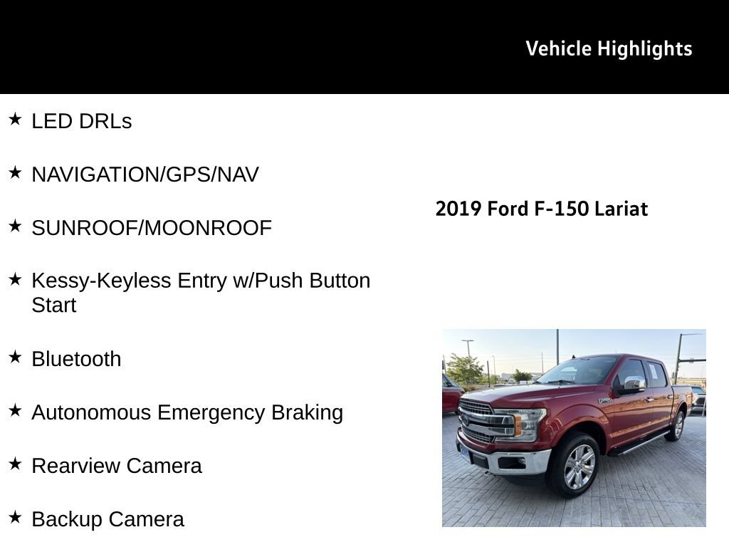 Used 2019 Ford F150 Lariat AWD/4WD image 28
