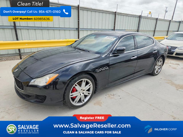Used 2014 Maserati Quattroporte S Q4 AWD/4WD image 1