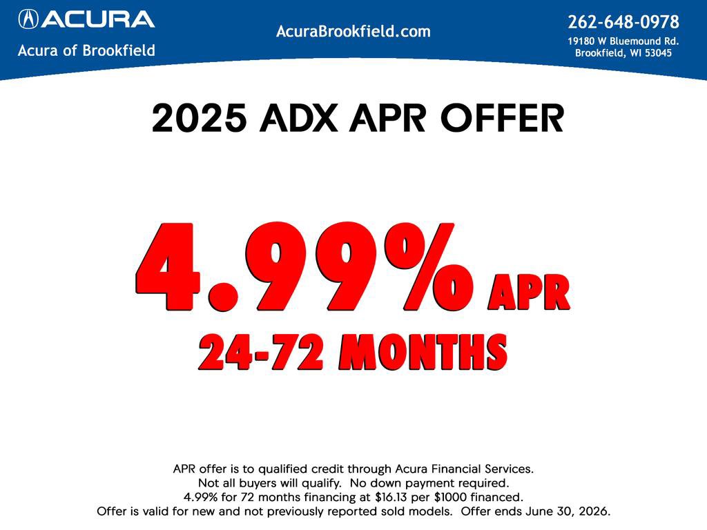 New 2025 Acura ADX A-Spec AWD/4WD image 16