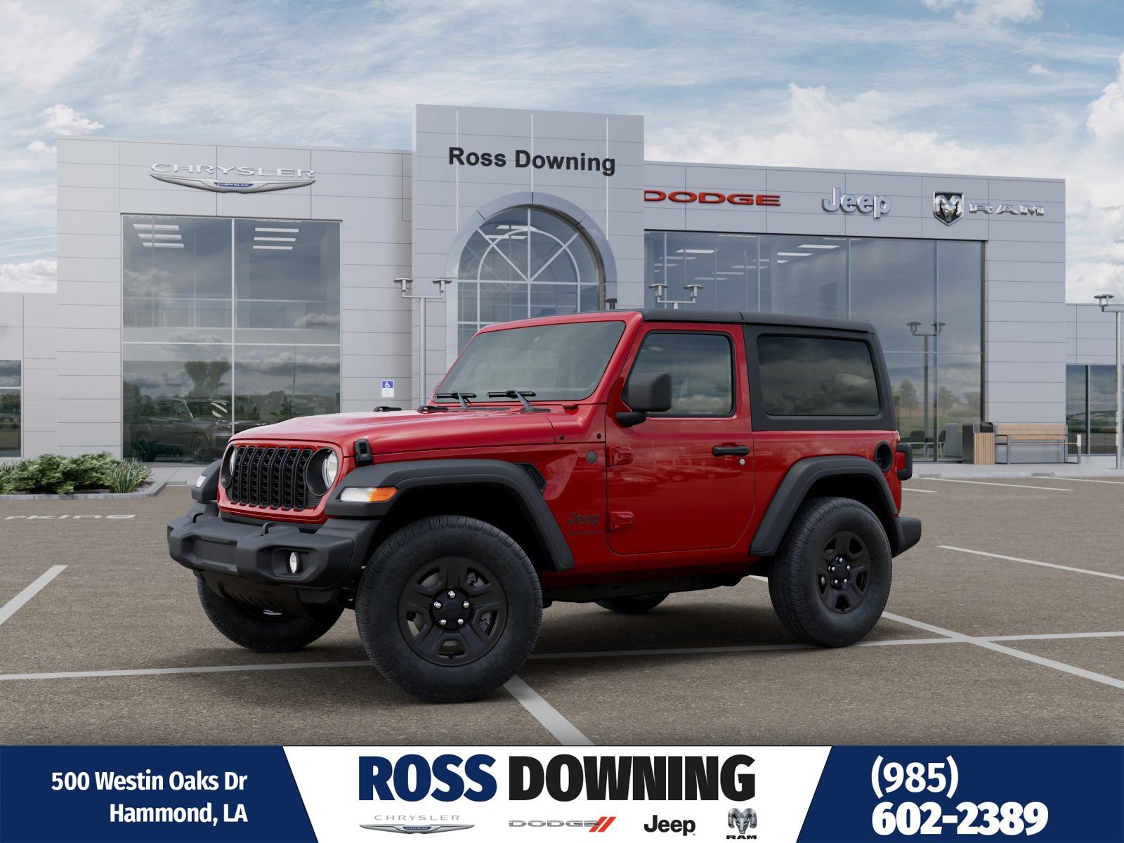 New 2026 Jeep Wrangler Sport AWD/4WD image 1