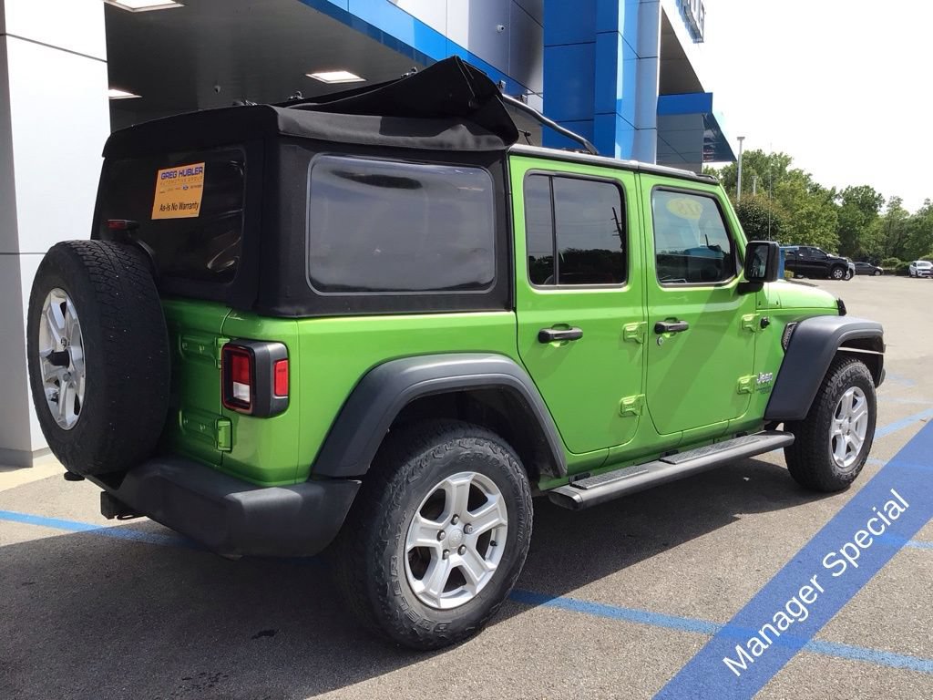 Used 2018 Jeep Wrangler Unlimited Sport S AWD/4WD image 7