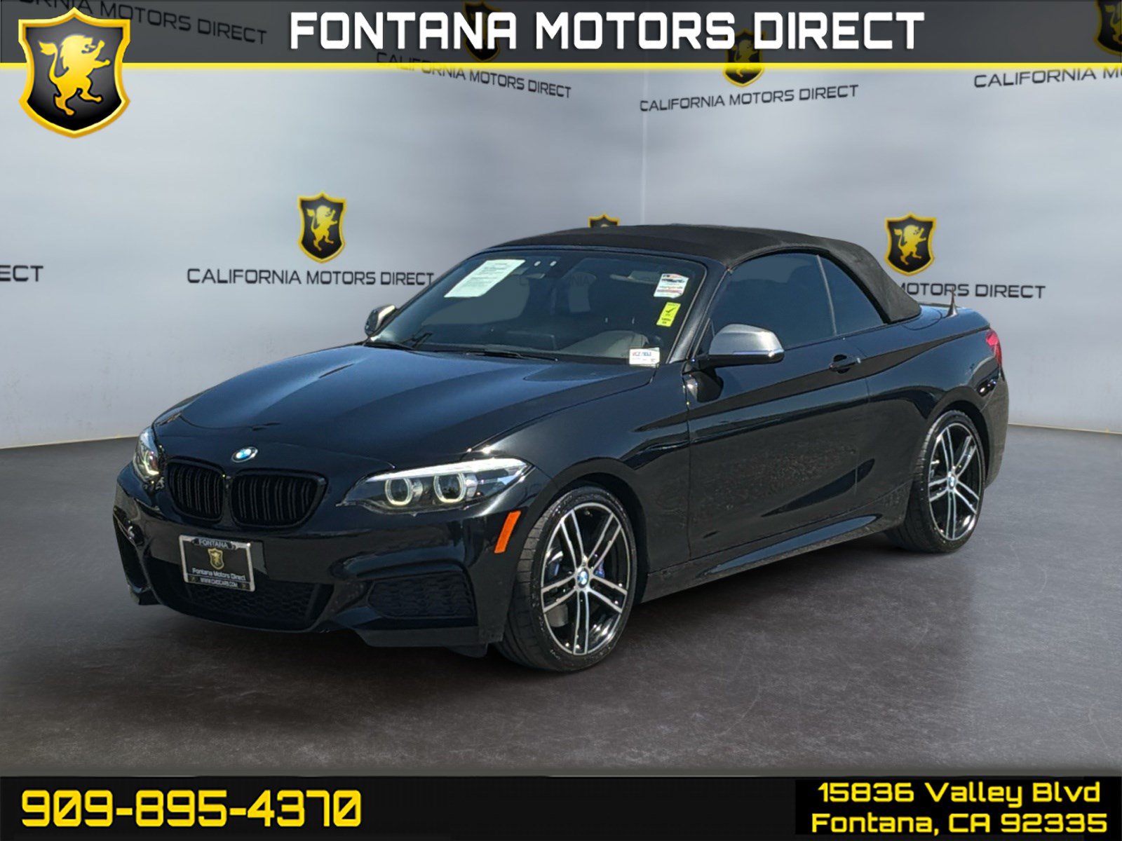 Used 2018 BMW M240i Convertible RWD image 1