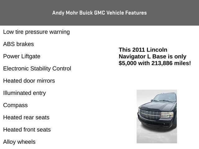 Used 2011 Lincoln Navigator L 2WD w/ 101A Rapid Spec Order Code image 12
