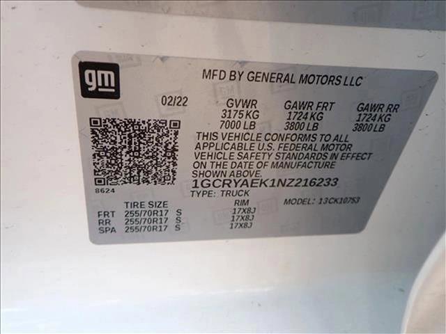 Used 2022 Chevrolet Silverado 1500 W/T w/ WT Convenience Package image 20