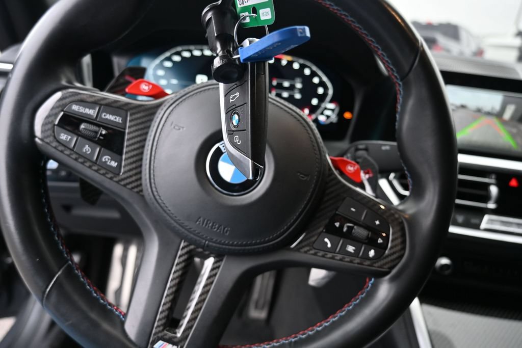 Used 2022 BMW M3 Competition w/ M Carbon Exterior Package AWD/4WD image 34