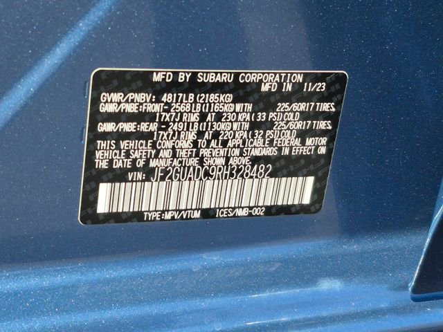 Used 2024 Subaru Crosstrek 2.0i Premium AWD/4WD image 26