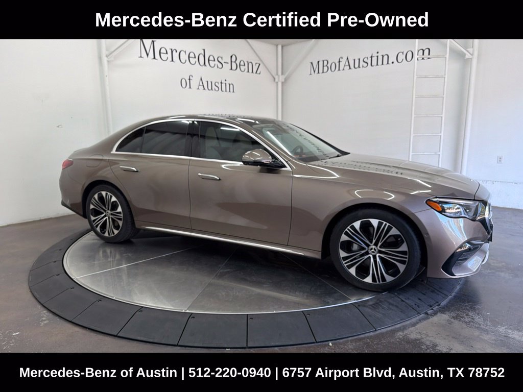 Used 2025 Mercedes-Benz E 350 4MATIC Sedan image 1