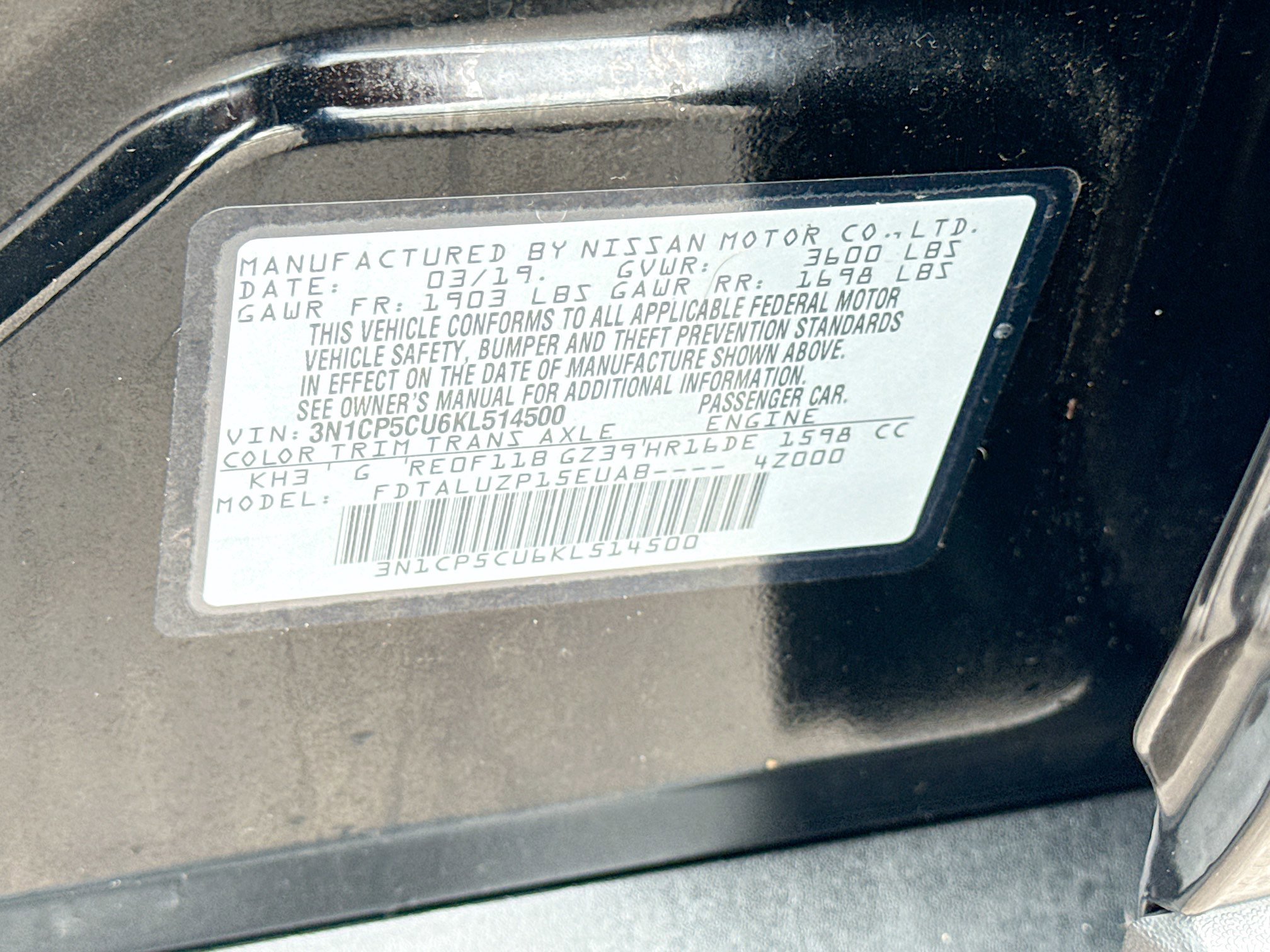 Used 2019 Nissan Kicks SR w/ SR Premium Package FWD image 42