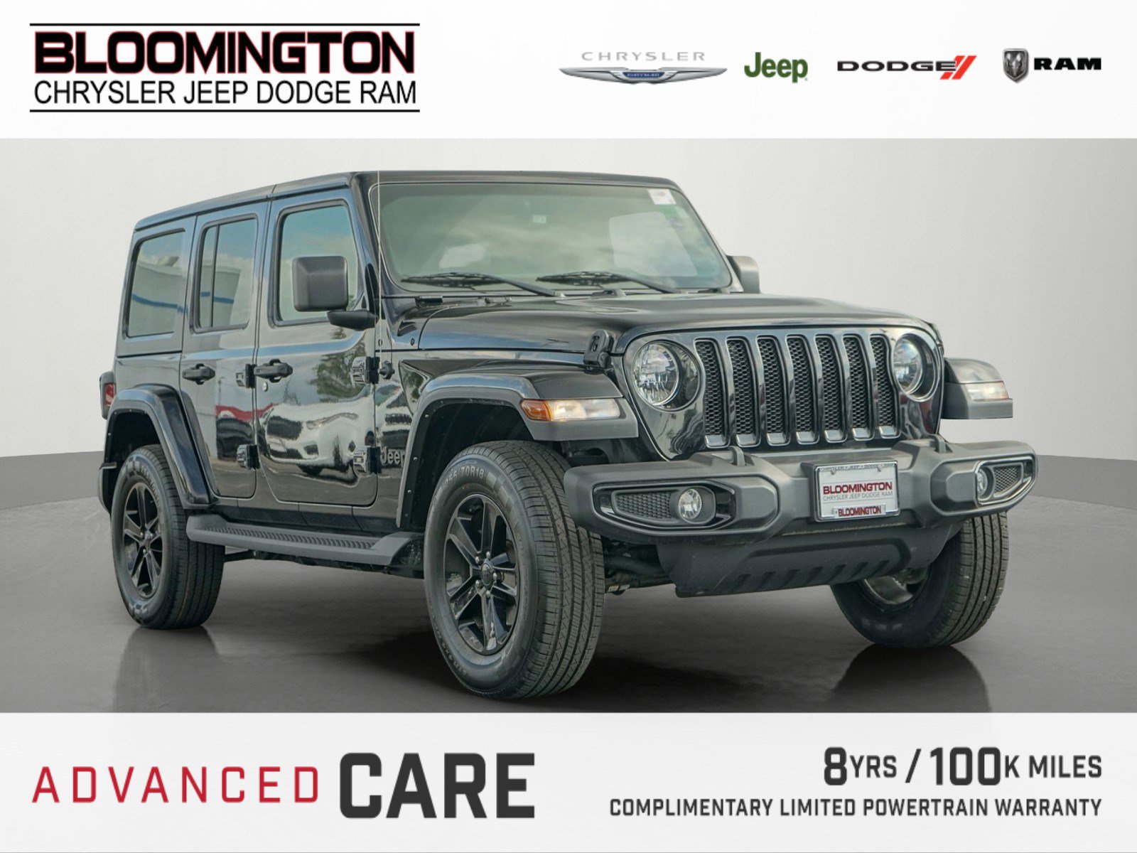 Used 2021 Jeep Wrangler Unlimited Sahara video 1