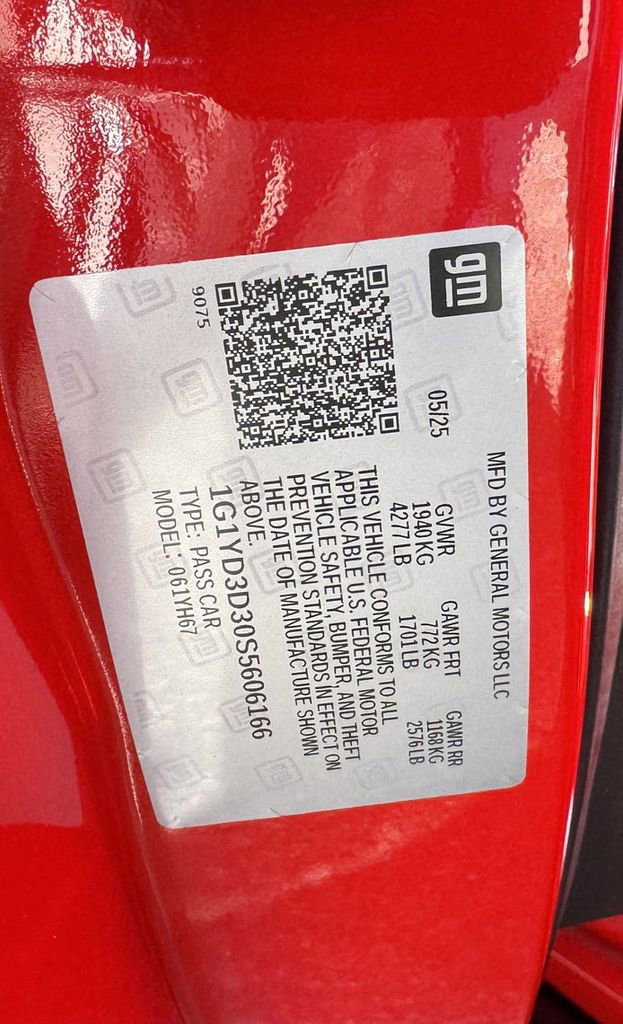 Used 2025 Chevrolet Corvette Z06 image 30