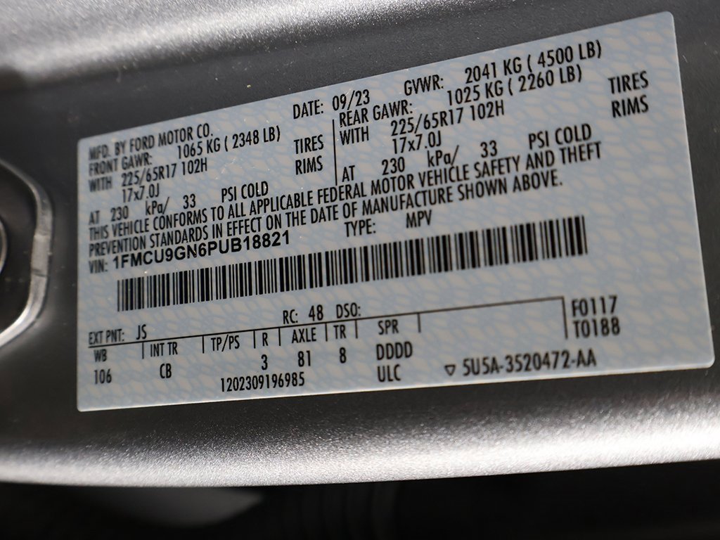 Used 2023 Ford Escape Active image 47