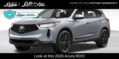 New 2026 Acura RDX A-Spec