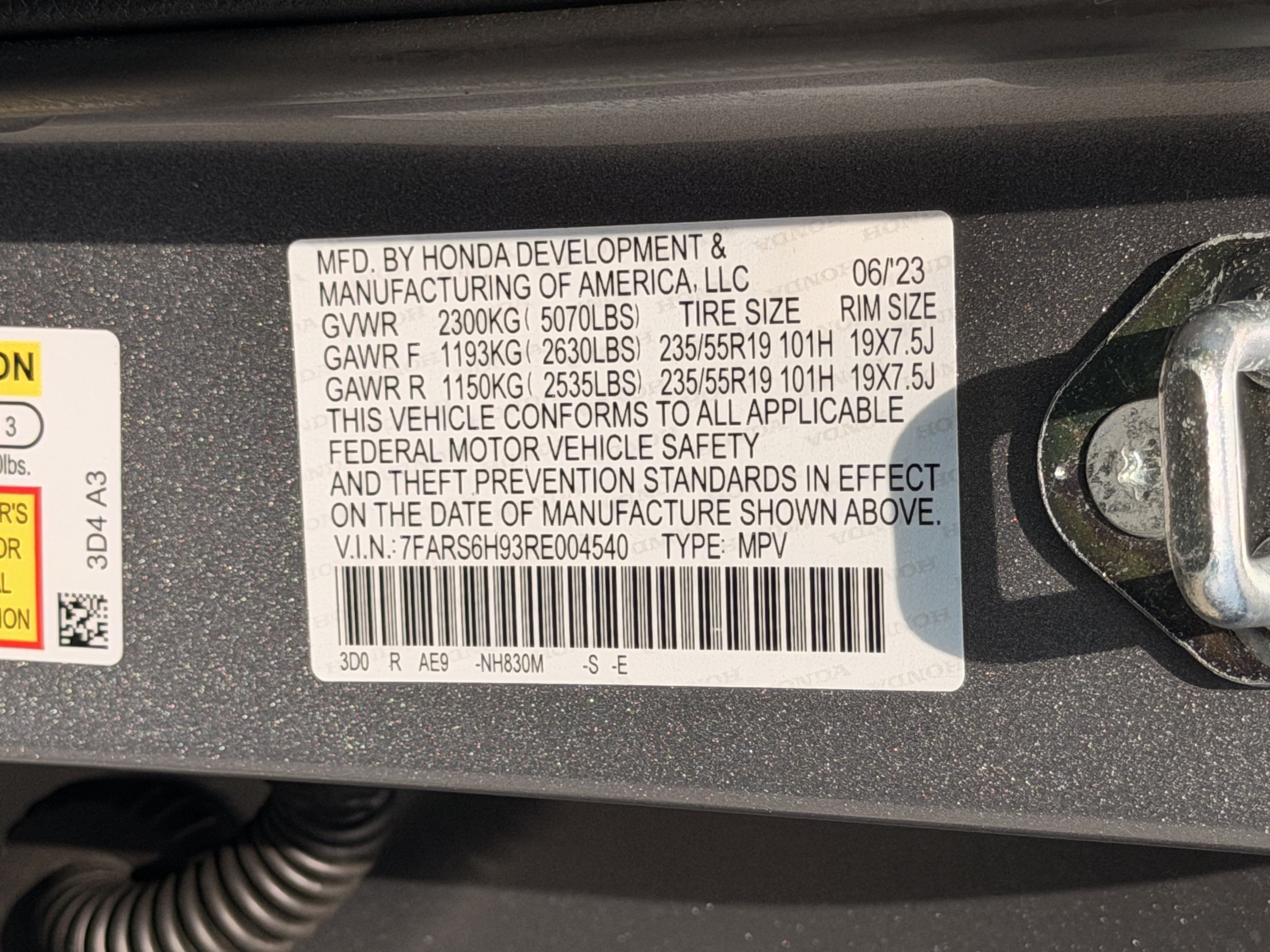 Certified 2024 Honda CR-V Sport Touring image 27