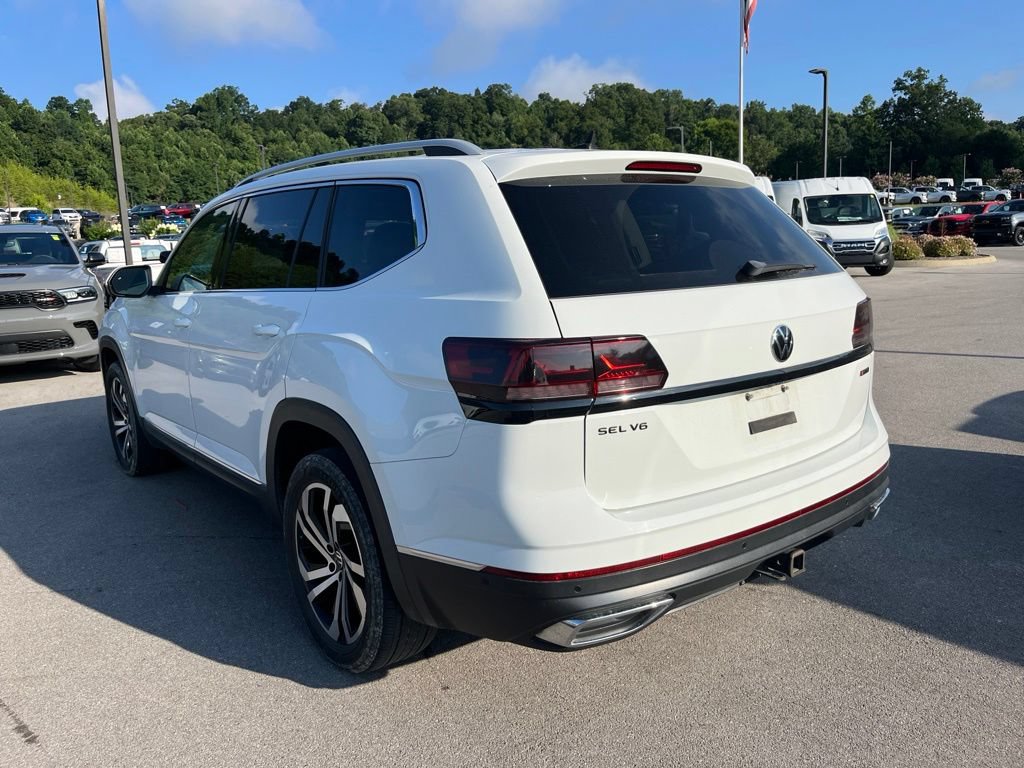 Used 2021 Volkswagen Atlas SEL Premium AWD/4WD image 4