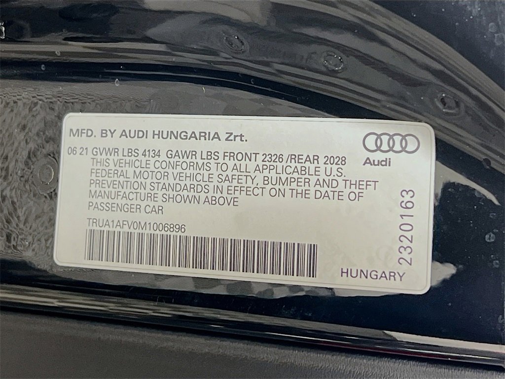 Used 2021 Audi TTS 2.0T Coupe w/ Competition Package image 28