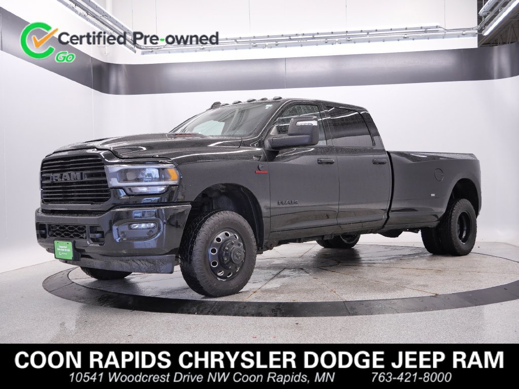 Certified 2024 RAM 3500 Laramie w/ Night Edition AWD/4WD 360° Tour