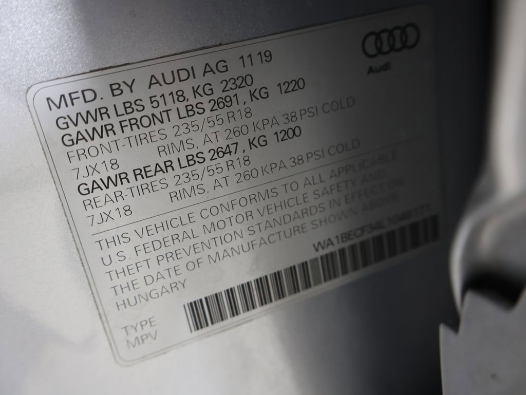 Used 2020 Audi Q3 2.0T Premium Plus image 3