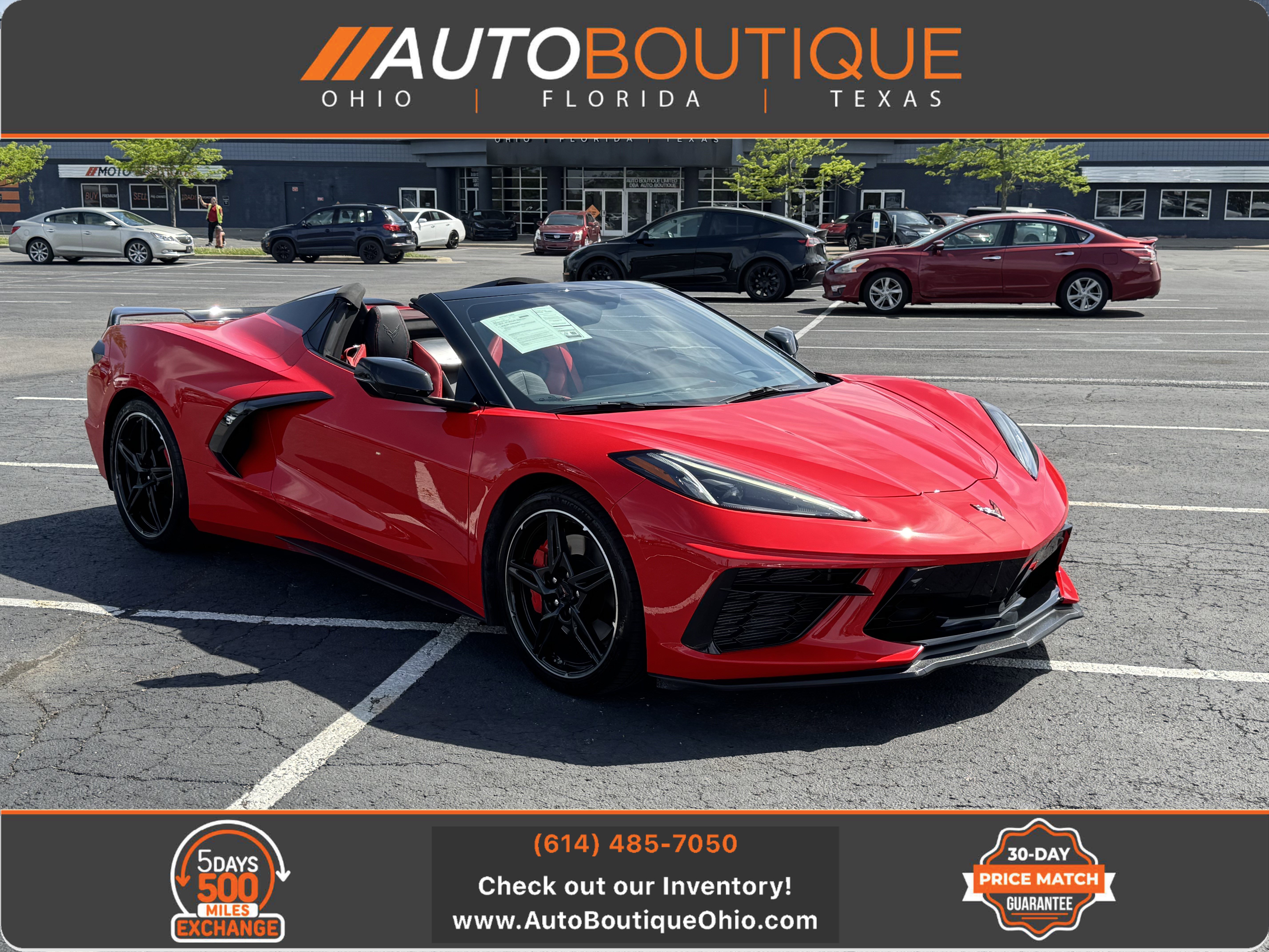 Used 2021 Chevrolet Corvette Stingray Premium Conv w/ Z51 Performance Package image 1