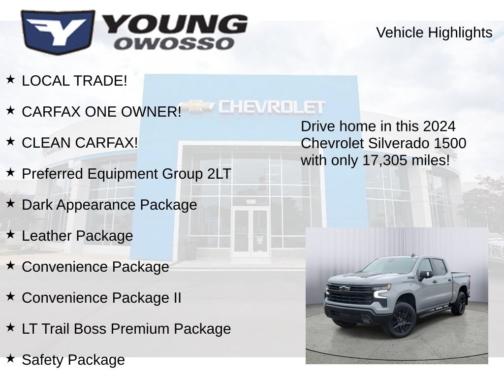 Certified 2024 Chevrolet Silverado 1500 LT Trail Boss w/ LT Trail Boss Premium Package AWD/4WD image 8