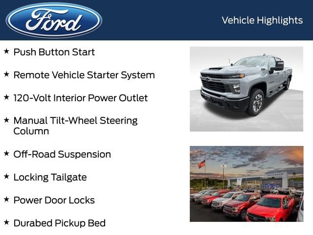 Used 2024 Chevrolet Silverado 2500 Custom w/ Custom Value Package AWD/4WD image 12