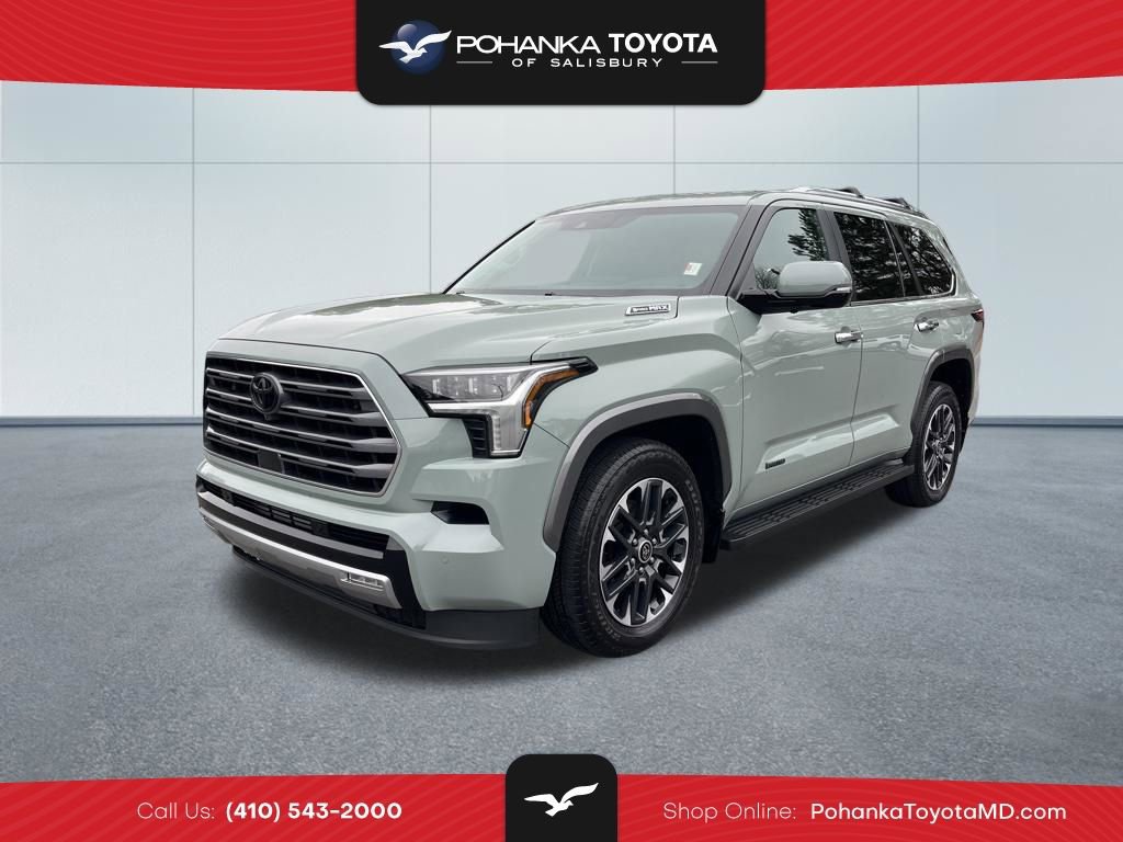 Used 2024 Toyota Sequoia Limited w/ Tow Technology Package image 1