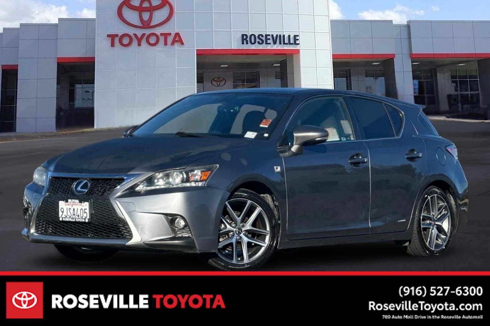 Used 2015 Lexus CT 200h w/ F Sport w/Nuluxe Interior video 1