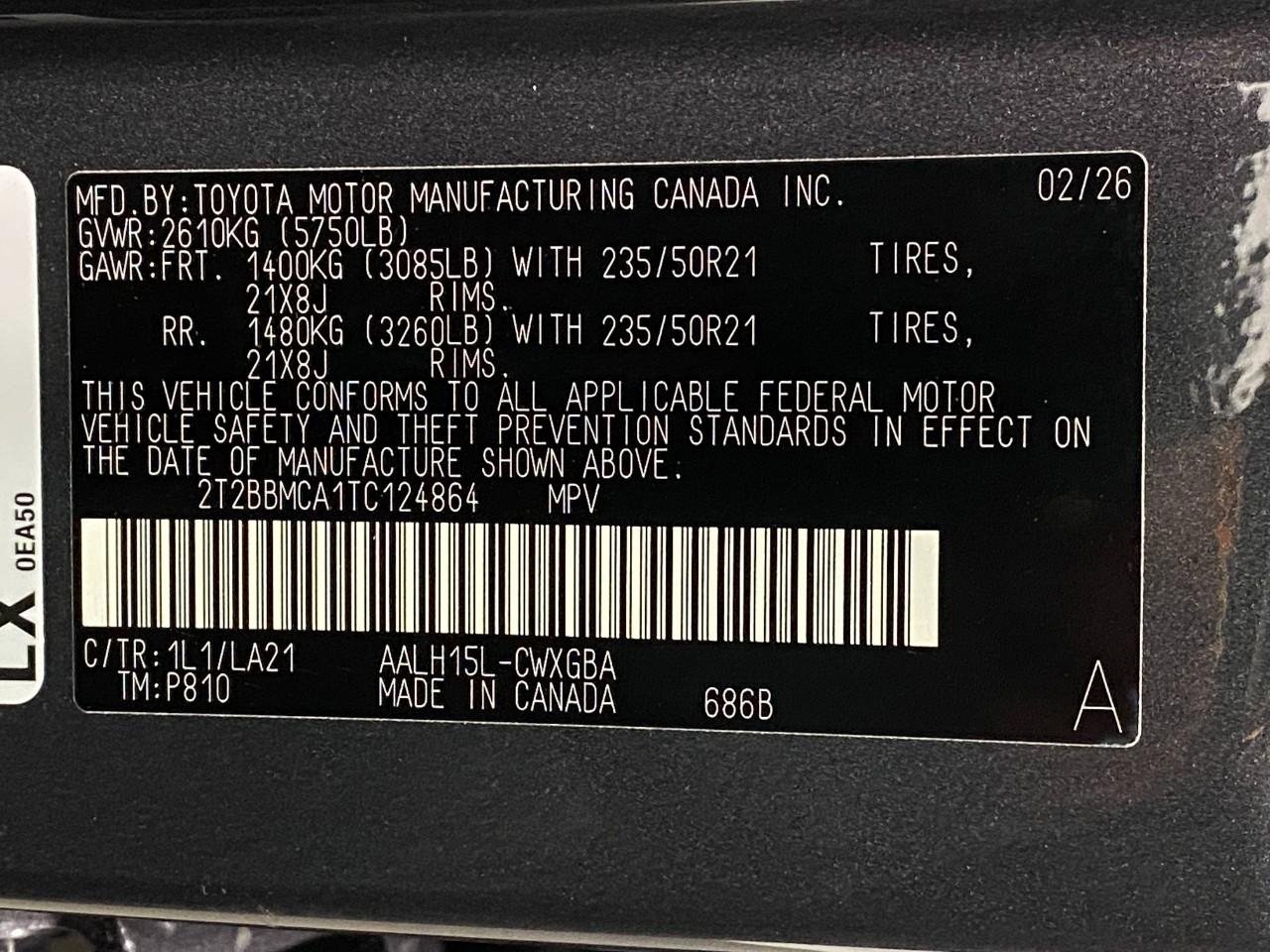 New 2026 Lexus RX 350 w/ Convenience Package image 35