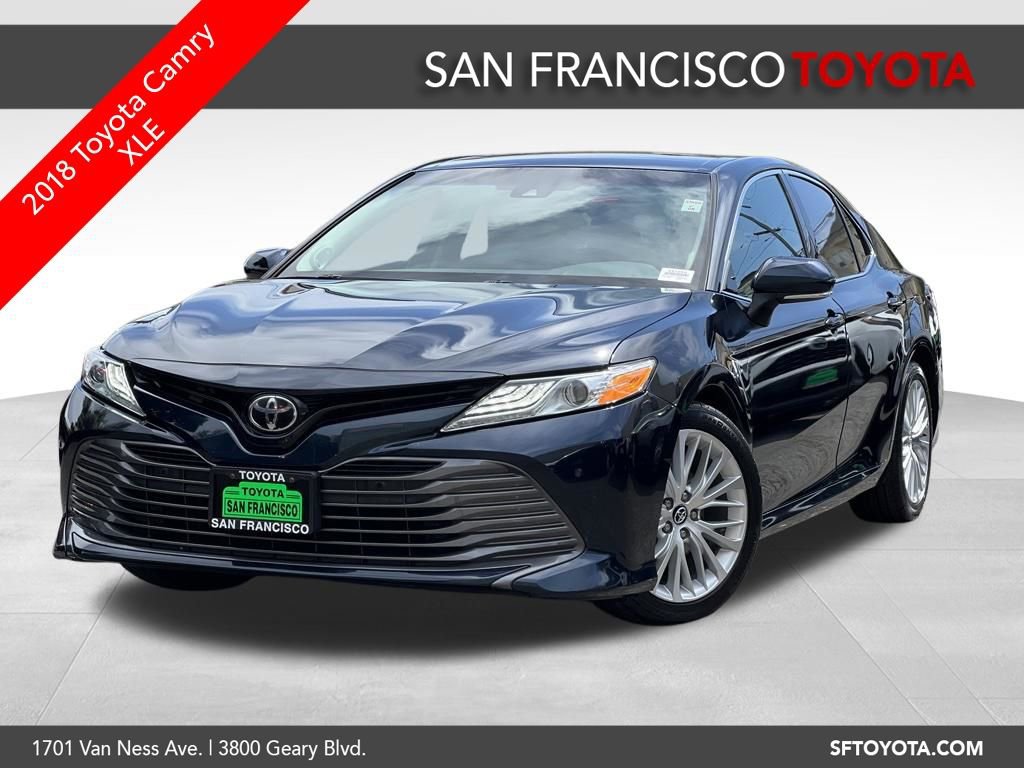 Certified 2018 Toyota Camry XLE w/ Audio Package