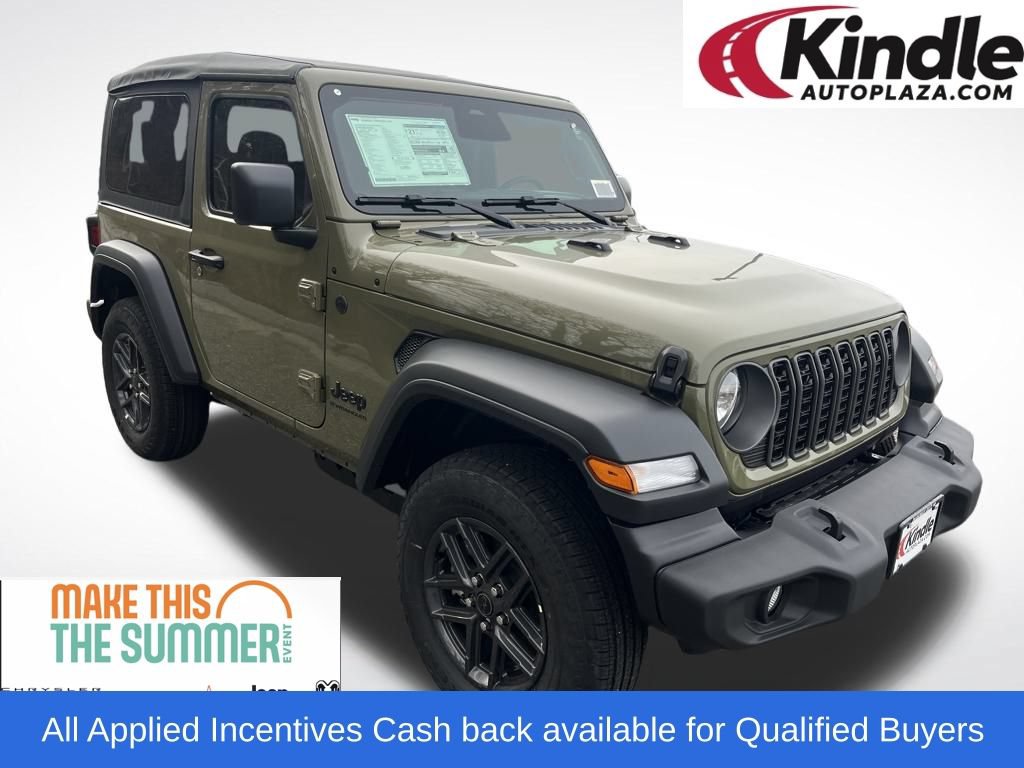 New 2026 Jeep Wrangler Sport AWD/4WD 360° Tour