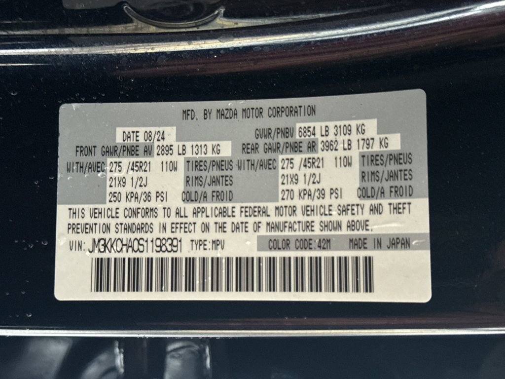 Used 2025 MAZDA CX-90 Plug-In Hybrid w/Premium Sport image 60