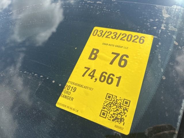 Used 2019 Ford Ranger XLT w/ Equipment Group 301A Mid image 13