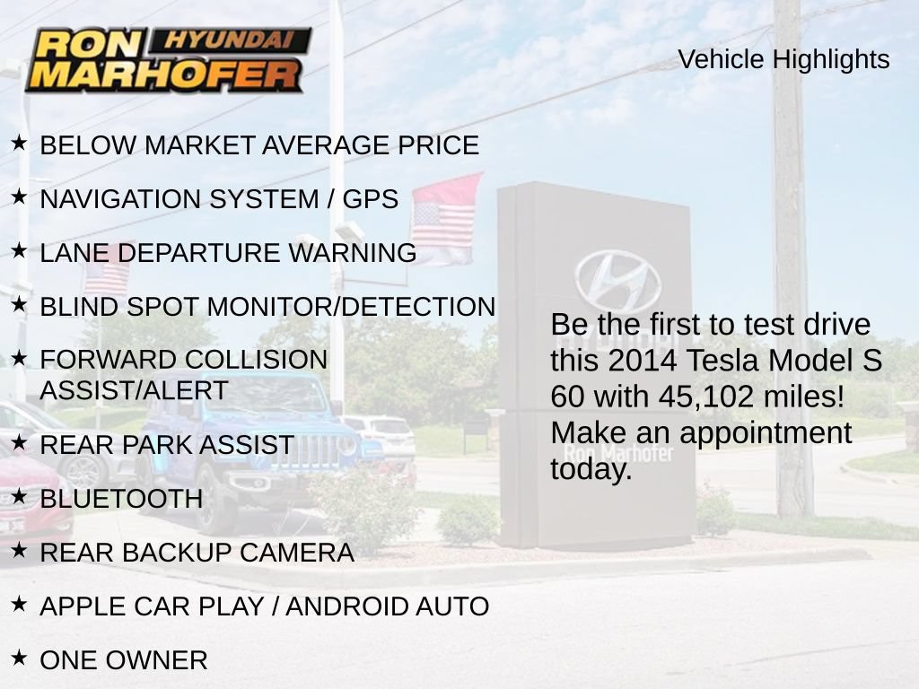Used 2014 Tesla Model S 60 RWD image 2
