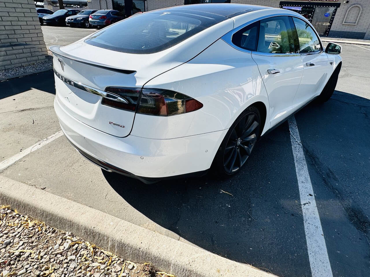 Used 2015 Tesla Model S P85D AWD/4WD image 8