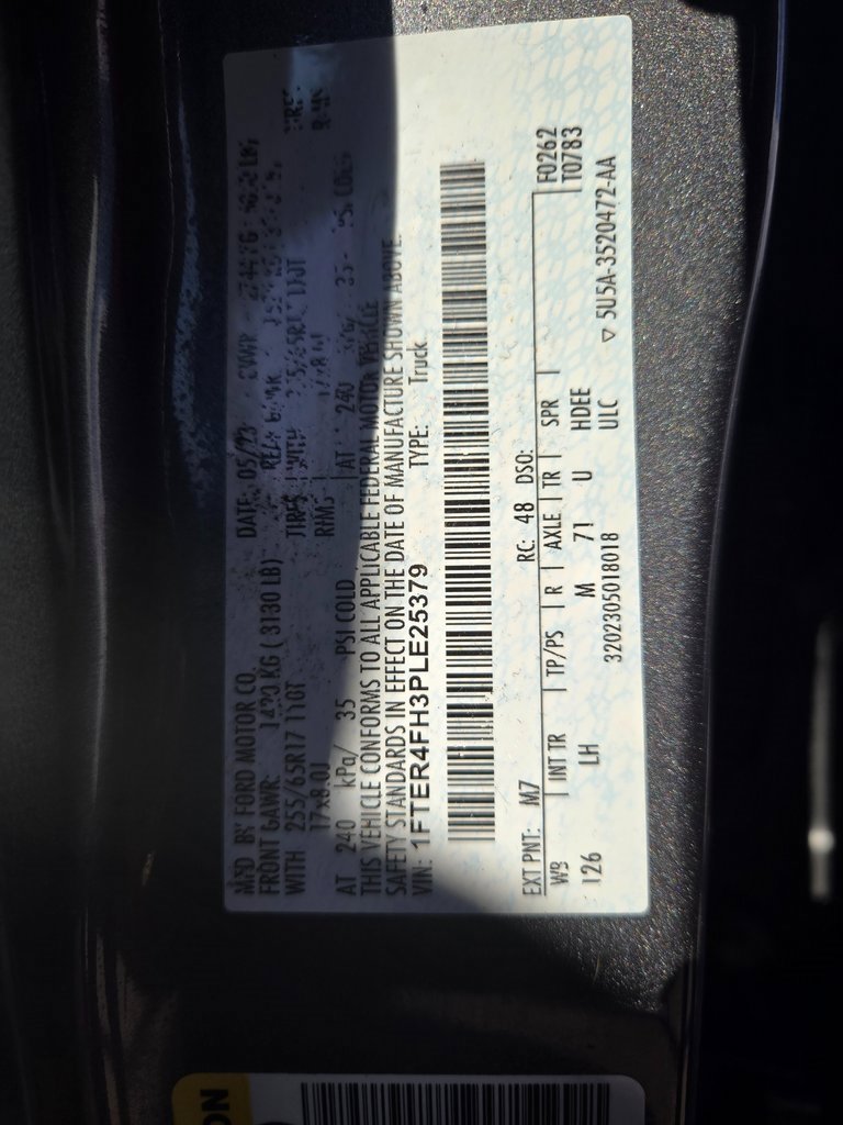 Used 2023 Ford Ranger XLT w/ Equipment Group 302A High image 12