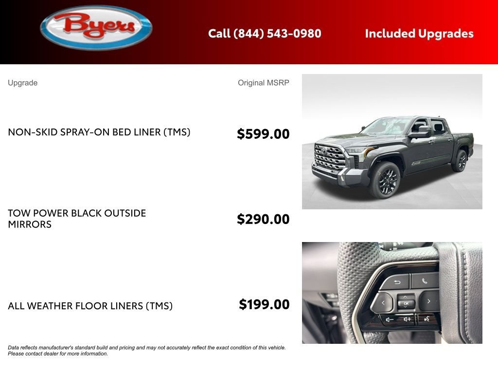 New 2026 Toyota Tundra Platinum AWD/4WD image 11