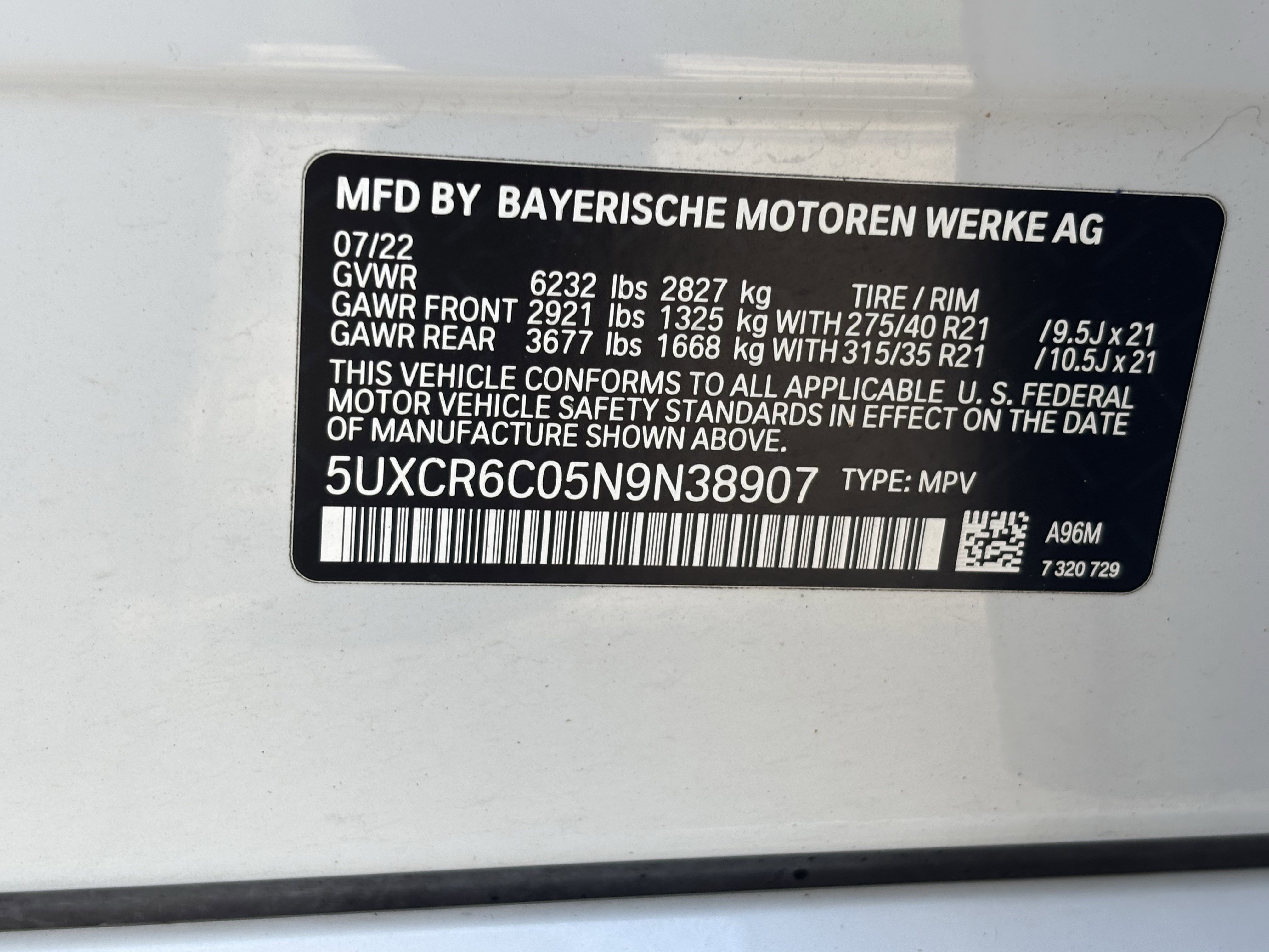 Used 2022 BMW X5 xDrive40i w/ M Sport Package AWD/4WD image 36