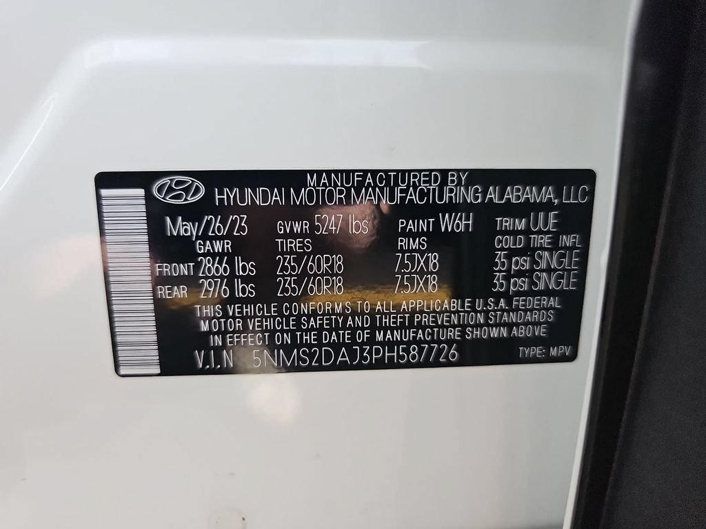 Used 2023 Hyundai Santa Fe SEL AWD/4WD image 35