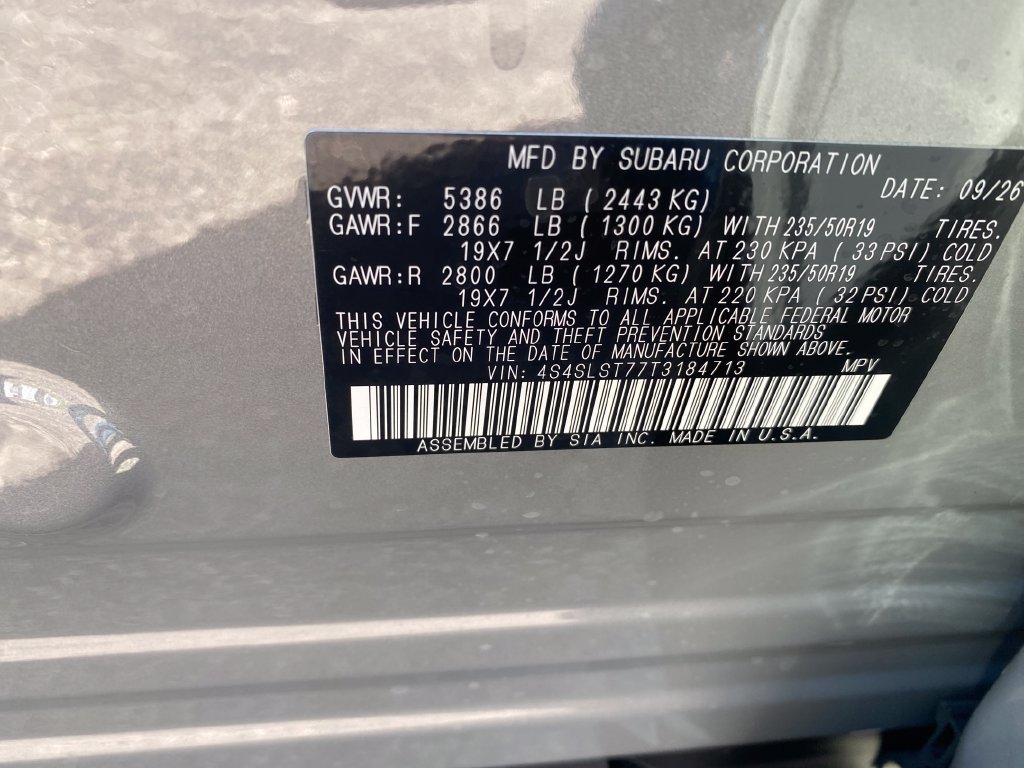 New 2026 Subaru Forester Touring AWD/4WD image 25
