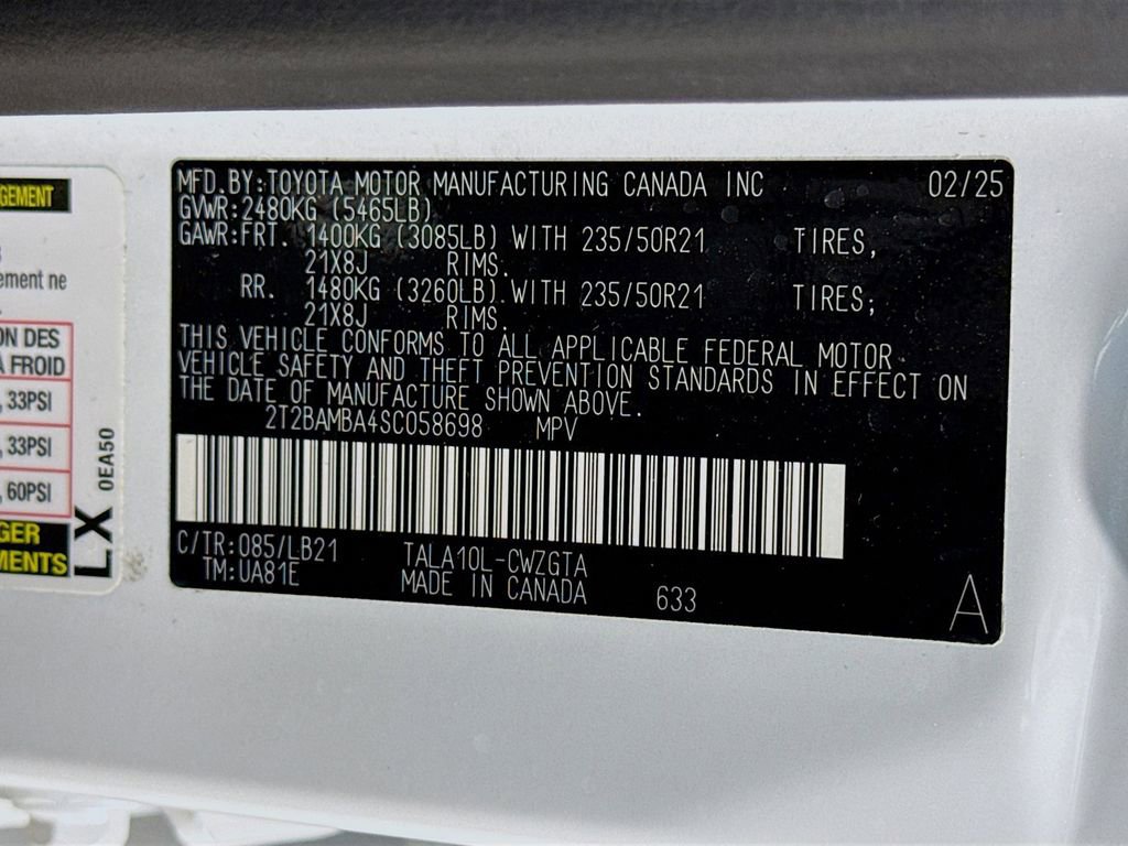 Certified 2025 Lexus RX 350 Premium Plus w/ Convenience Package FWD image 34