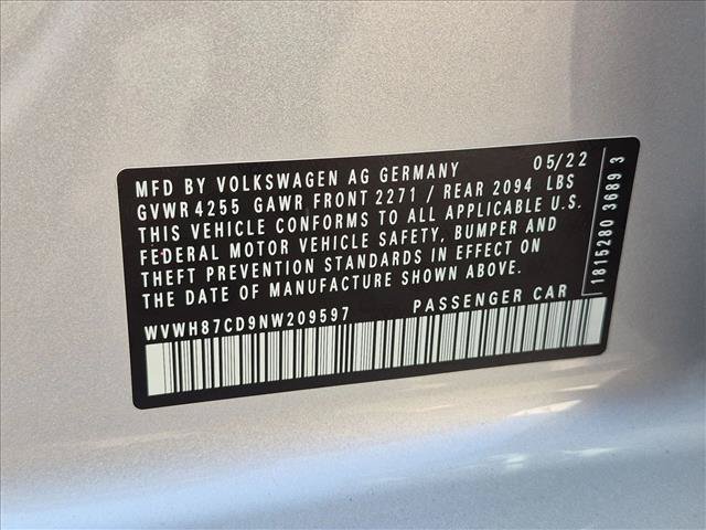 Used 2022 Volkswagen GTI S FWD image 24
