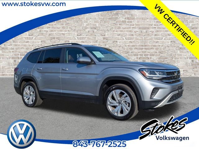 Certified 2023 Volkswagen Atlas SE AWD/4WD image 1