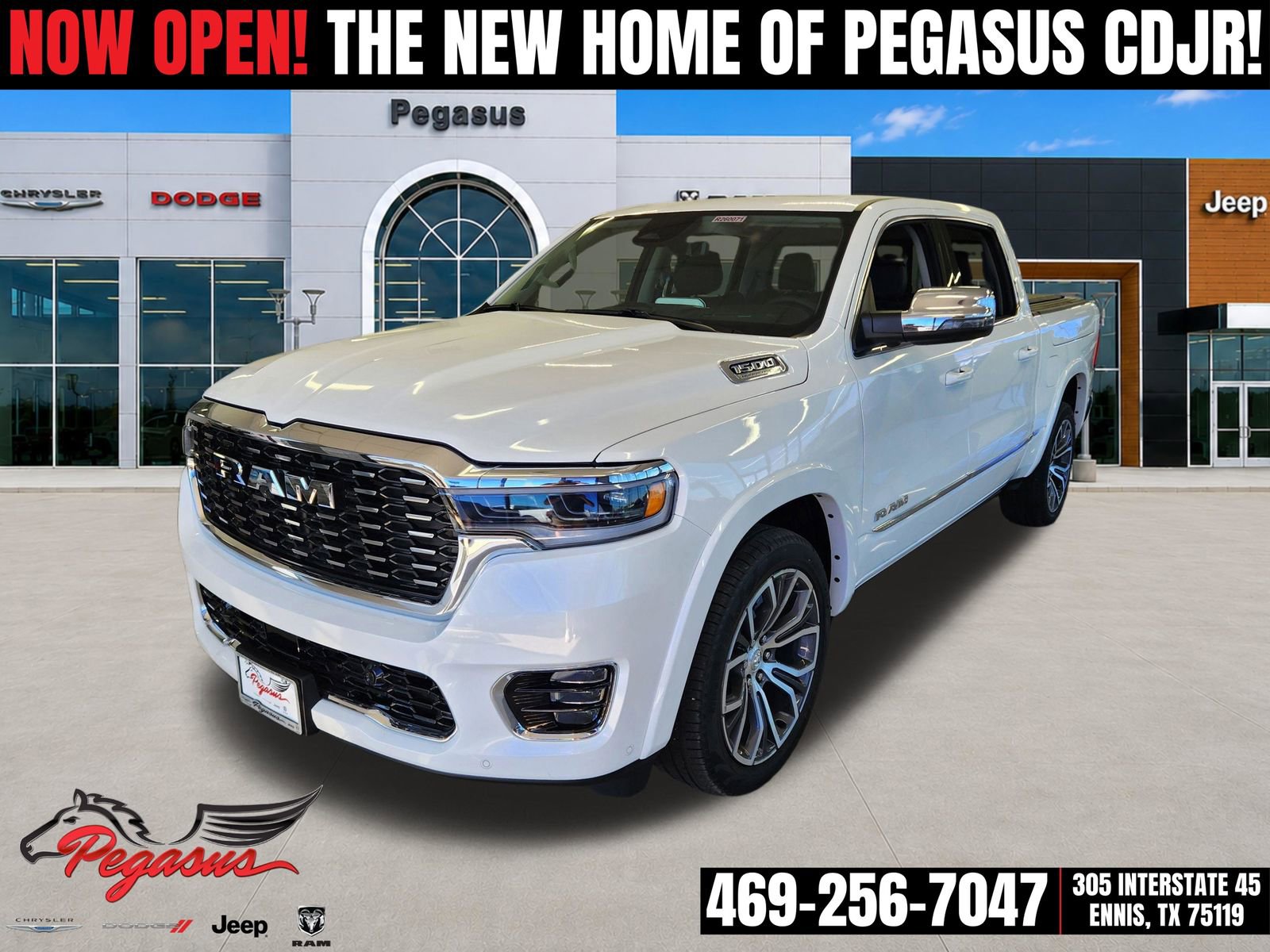 New 2026 RAM 1500 Tungsten w/ Trailer Tow Group AWD/4WD image 2