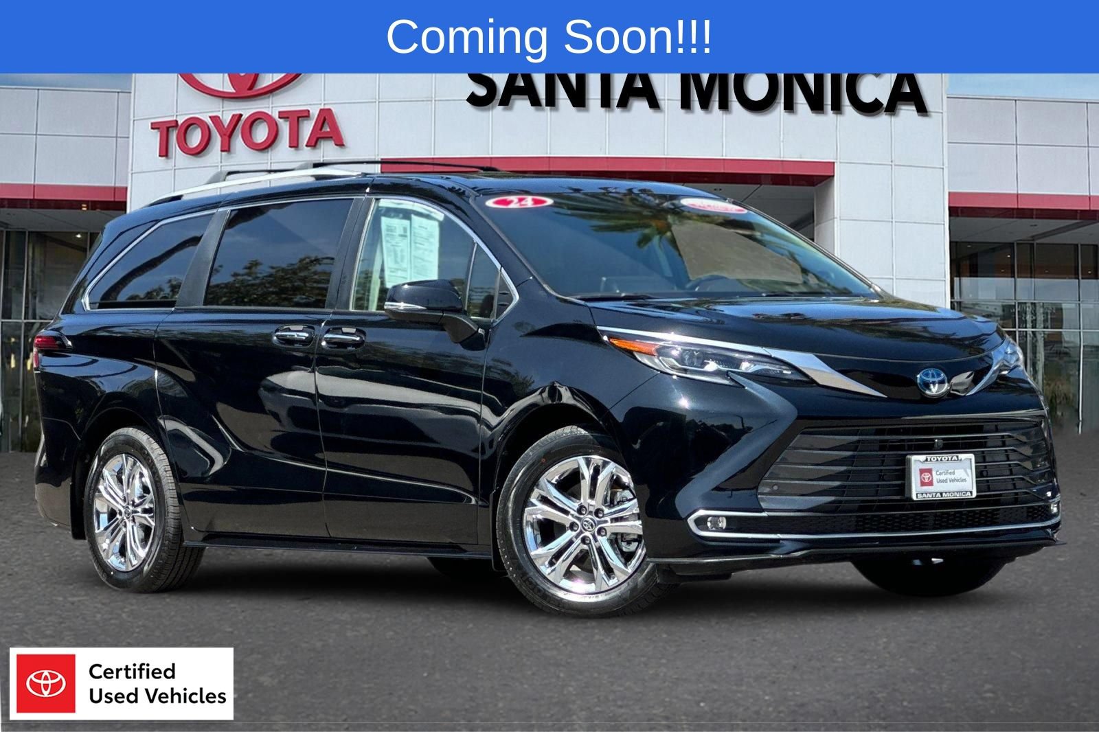 Certified 2024 Toyota Sienna Platinum