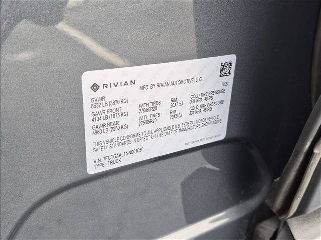 Used 2022 Rivian R1T Launch Edition AWD/4WD image 26