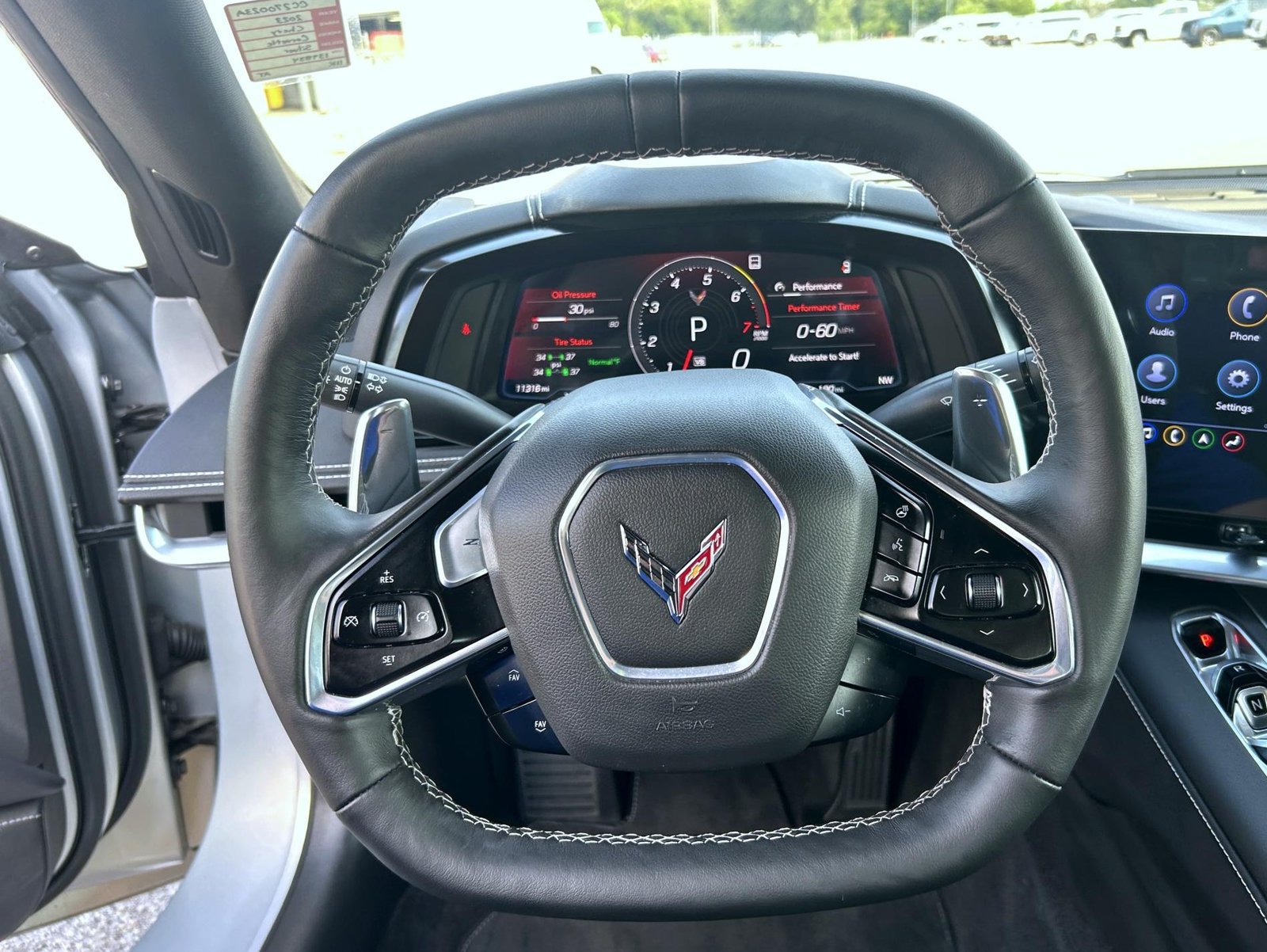 Certified 2023 Chevrolet Corvette Stingray Preferred Cpe w/ Z51 Performance Package RWD image 12