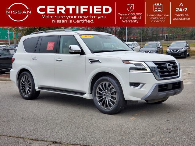 Certified 2024 Nissan Armada Platinum w/ Cargo Package image 1