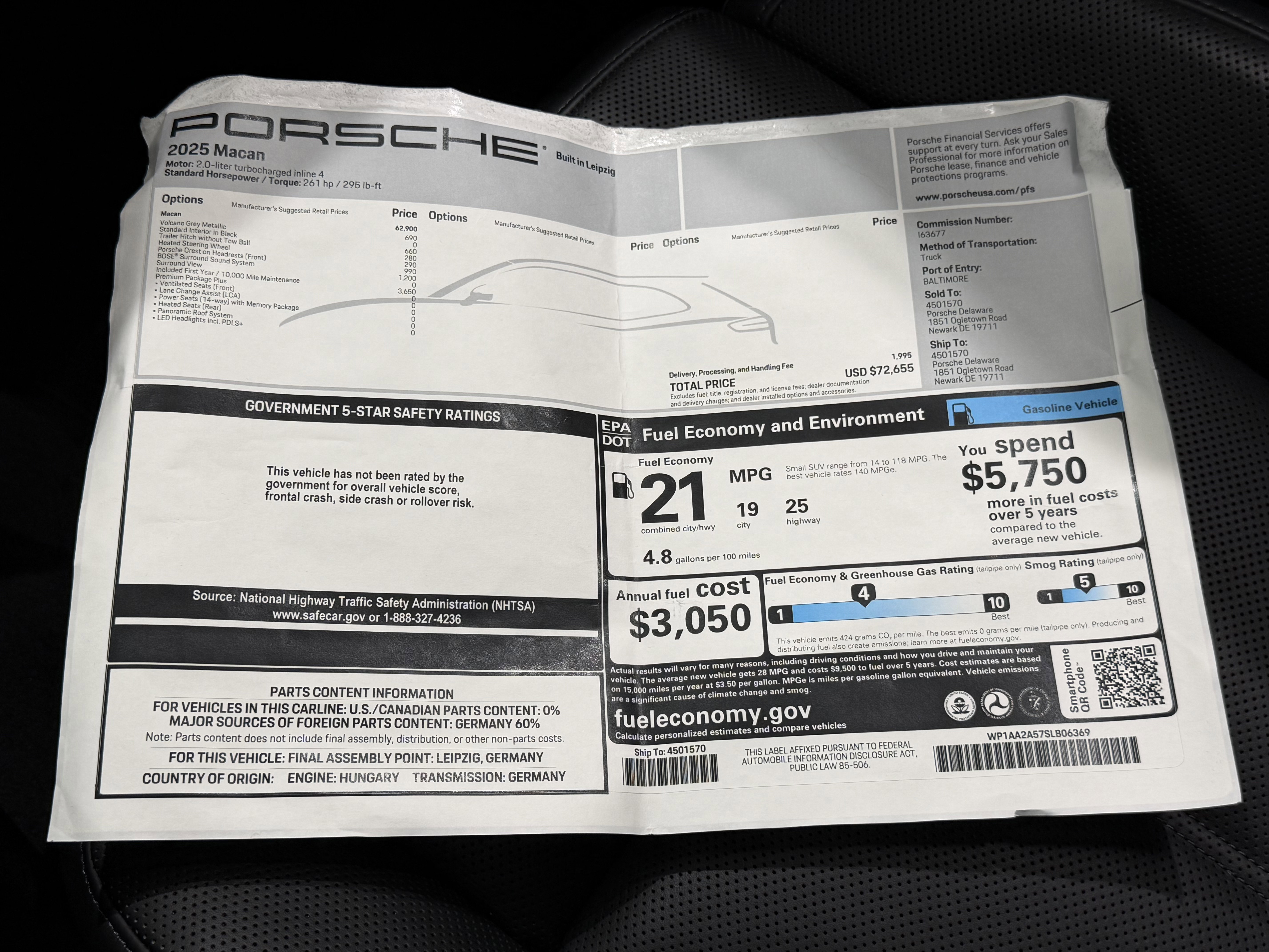 Certified 2025 Porsche Macan image 58